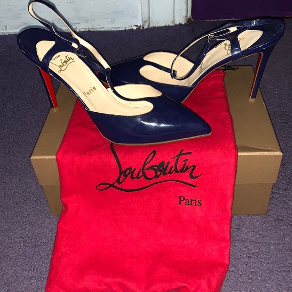 Women’s Christian Louboutin slingback heel! - Picture 1 of 5